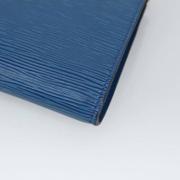 LOUIS VUITTON Epi Pochette Accessoires Pouch Vintage Blue M52985 LV Auth bs19703 - Picture 16 of 16